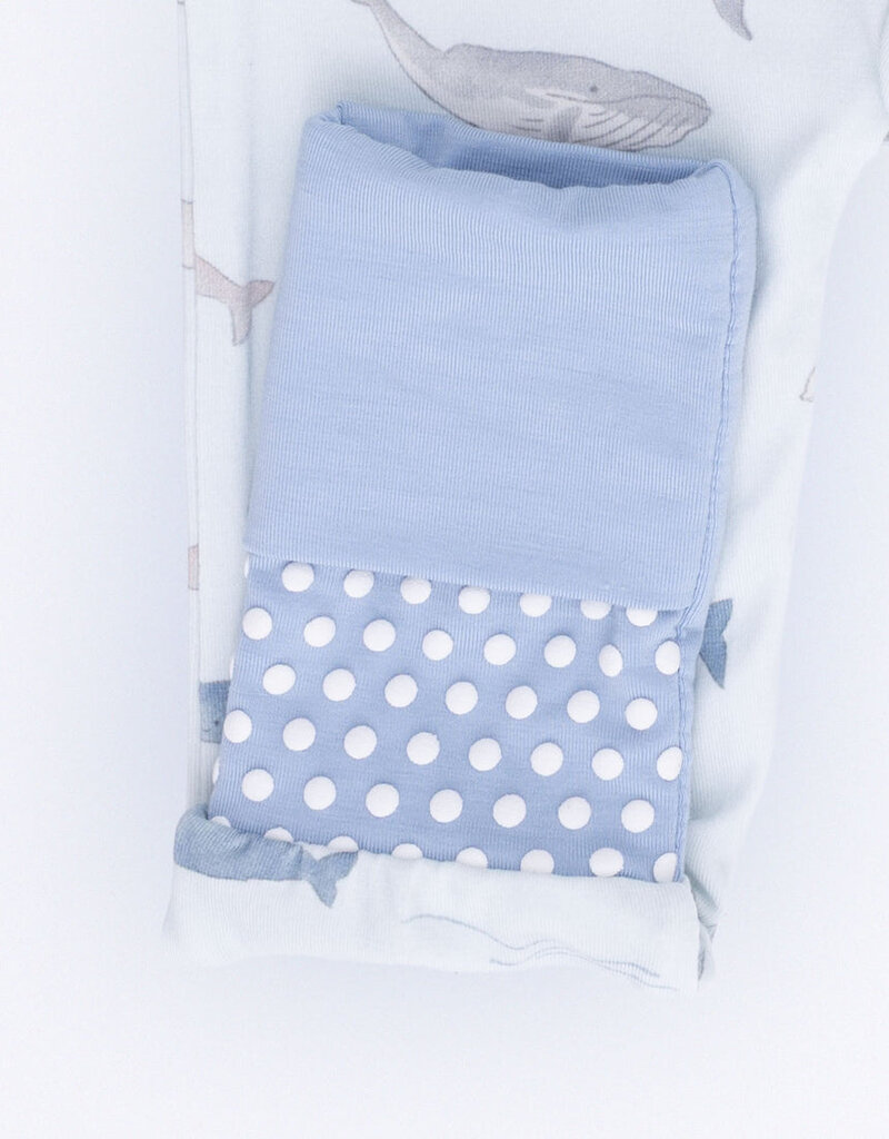 Angel Dear Little Whales Convertible Romper