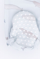 Angel Dear Little Whales 2 Way Zipper Footie