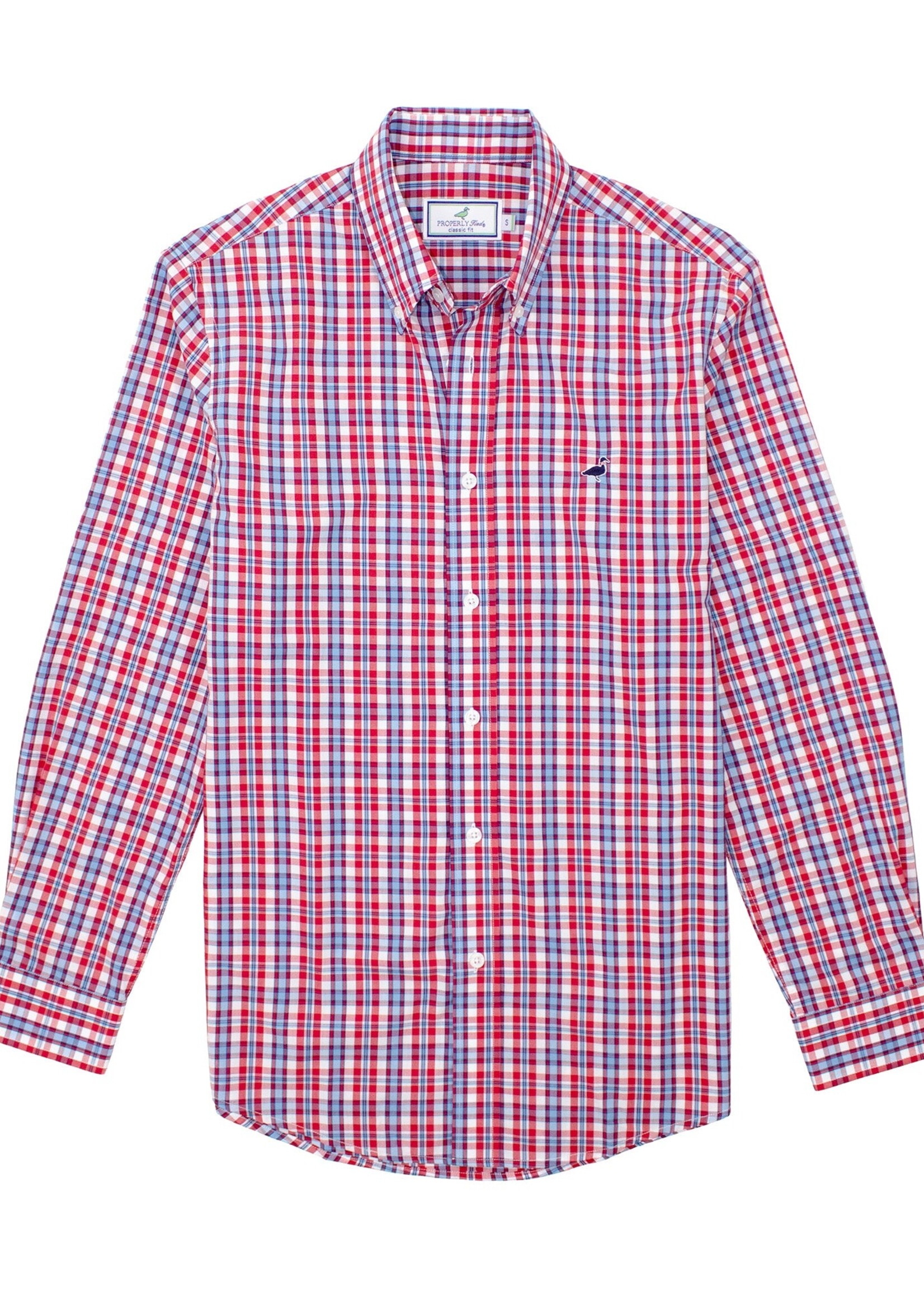 Properly Tied Mens Seasonal Sportshirt USA
