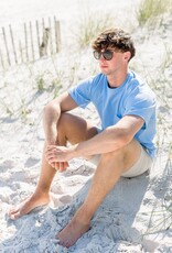 Properly Tied Mens Boating Tradition S/S Tee Light Blue