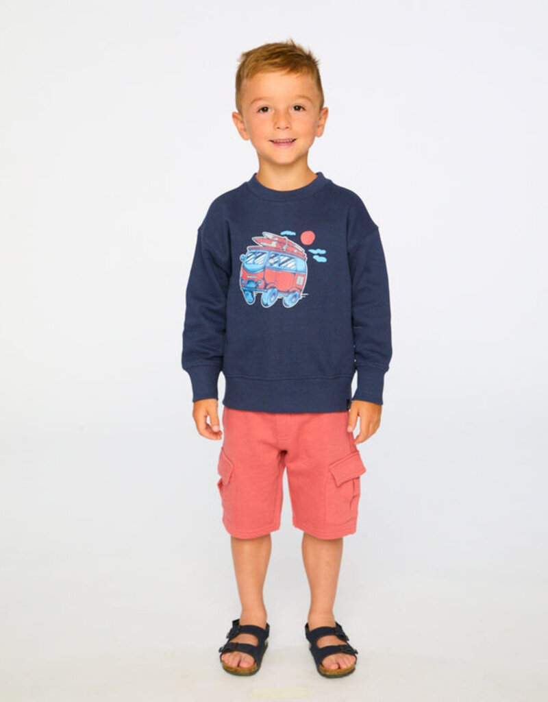 Deux par Deux French Terry Shorts Brick
