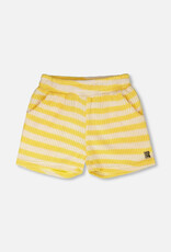 Deux par Deux Striped Shorts Yellow And White