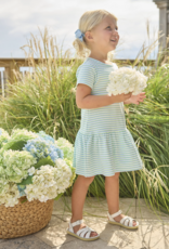 Little English Kari T- Shirt Dress Greenview Stripe