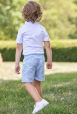 Little English Short Sleeve Polo White