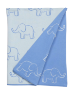 Little English Nursery Blanket - Blue Elephant Blue Elephant OS