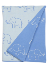 Little English Nursery Blanket - Blue Elephant Blue Elephant OS