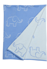 Little English Nursery Blanket - Blue Elephant Blue Elephant OS