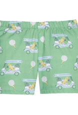 Little English Basic Short Blue Paws on Par