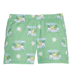 Little English Basic Short Blue Paws on Par