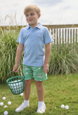 Little English Basic Short Blue Paws on Par