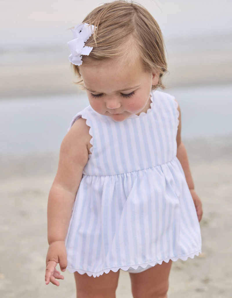 Little English Mary Dee Diaper Set Savannah Stripe