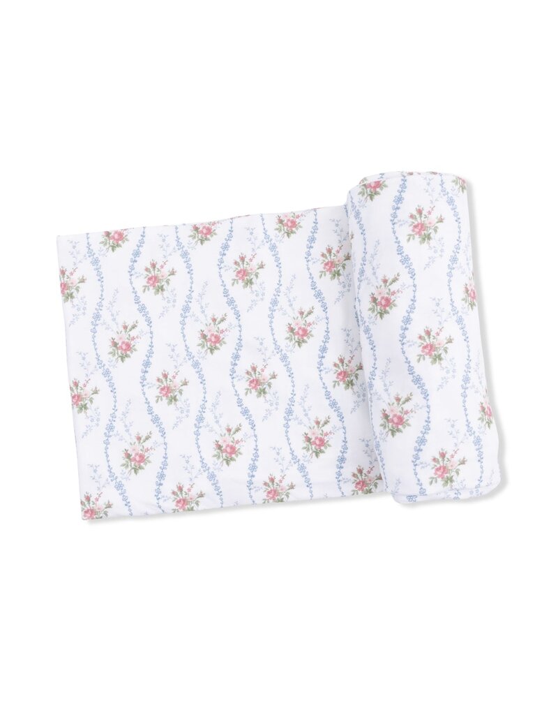 Angel Dear Heirloom Rose Stripe Swaddle