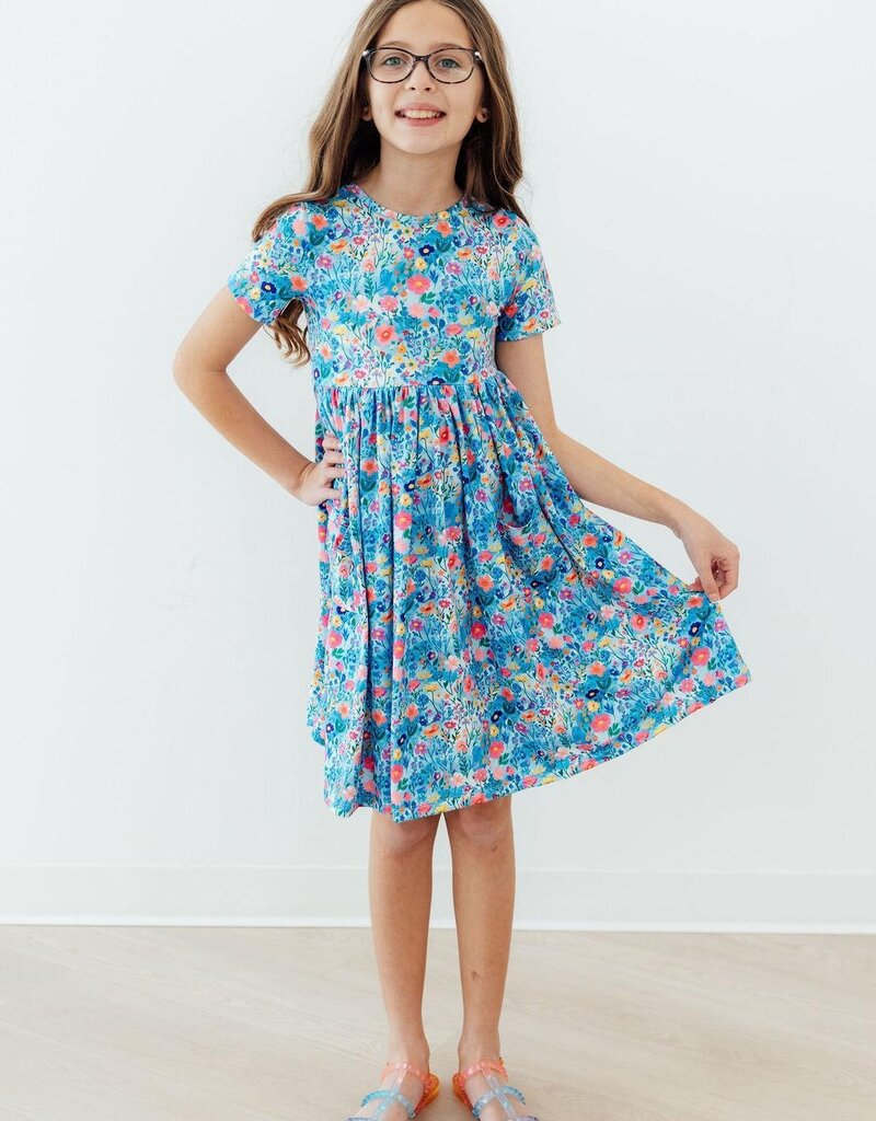 Mila & Rose Blooming in Wonderland S/S Pocket Twirl Dress