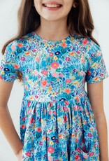 Mila & Rose Blooming in Wonderland S/S Pocket Twirl Dress