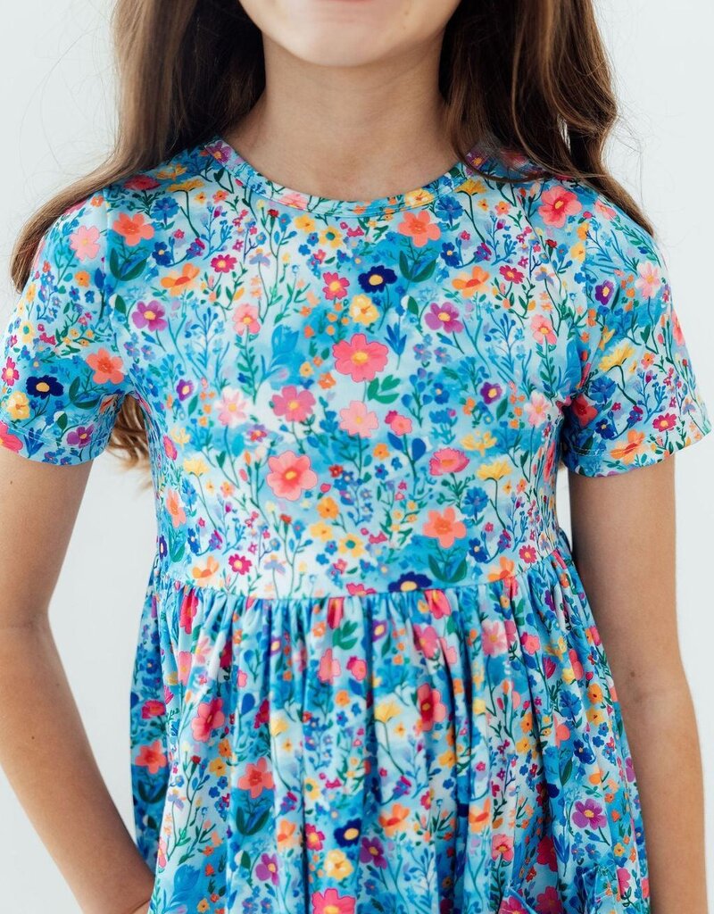 Mila & Rose Blooming in Wonderland S/S Pocket Twirl Dress