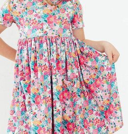 Mila & Rose Petal Promises S/S Pocket Twirl Dress