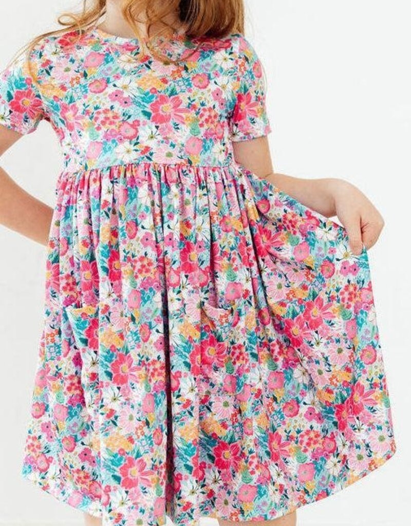 Mila & Rose Petal Promises S/S Pocket Twirl Dress