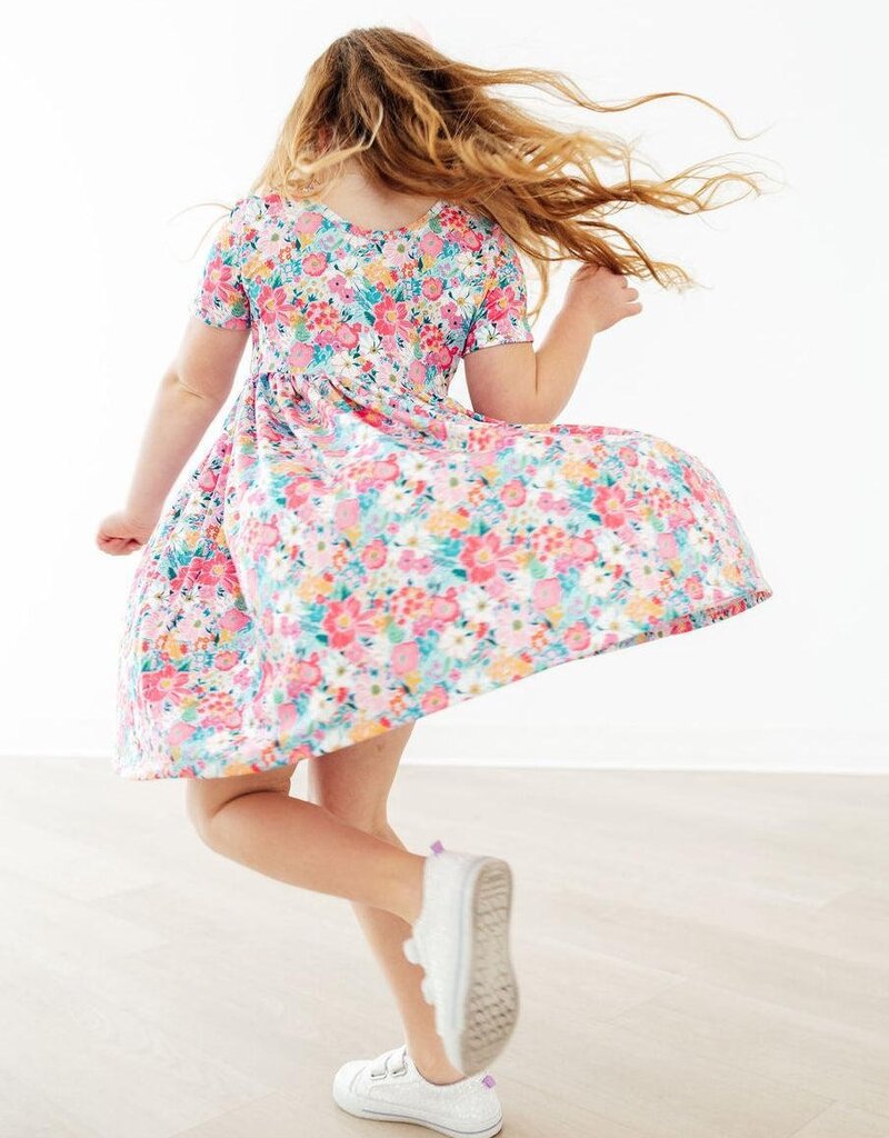 Mila & Rose Petal Promises S/S Pocket Twirl Dress