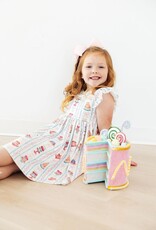 Mila & Rose Birthday Cakes Flutter Sleeve Twirl Dress
