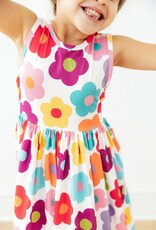 Mila & Rose Cheerful Blooms Tank Twirl Dress