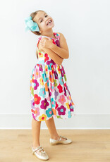 Mila & Rose Cheerful Blooms Tank Twirl Dress