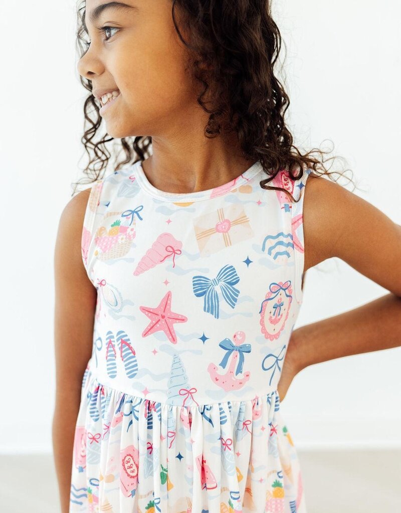 Mila & Rose Seaside Sweetheart Tank Twirl Dress