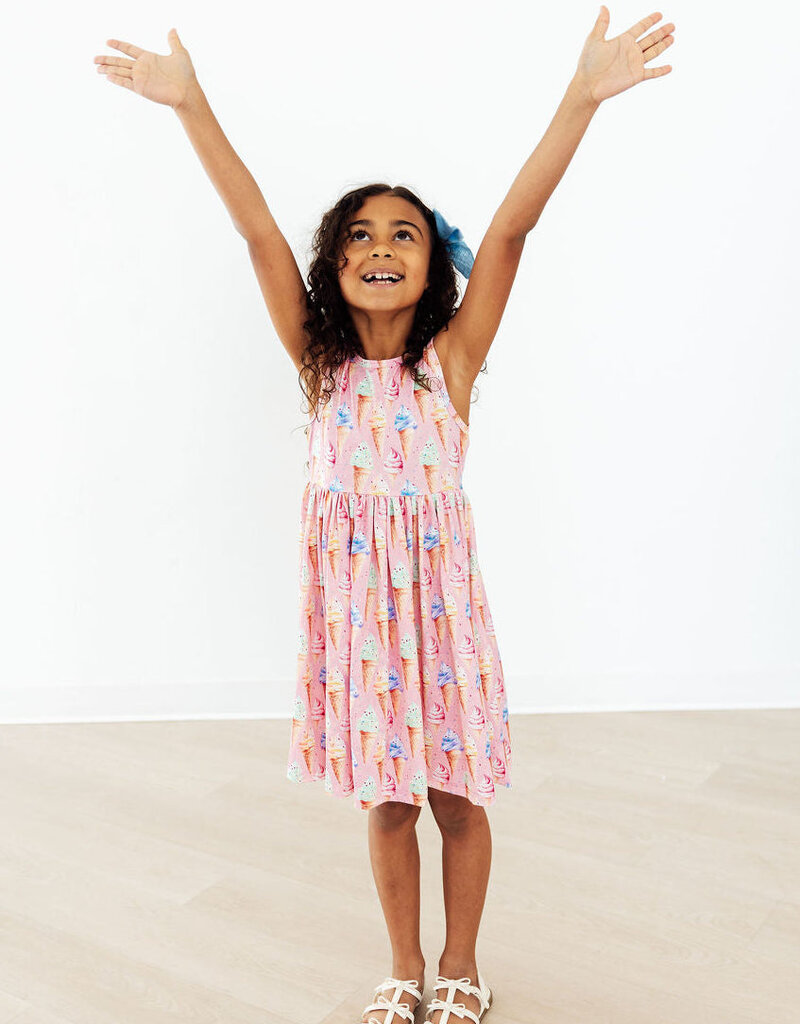 Mila & Rose Ice Cream Dreams Tank Twirl Dress