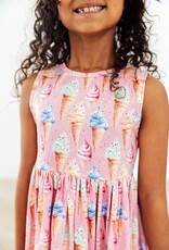 Mila & Rose Ice Cream Dreams Tank Twirl Dress