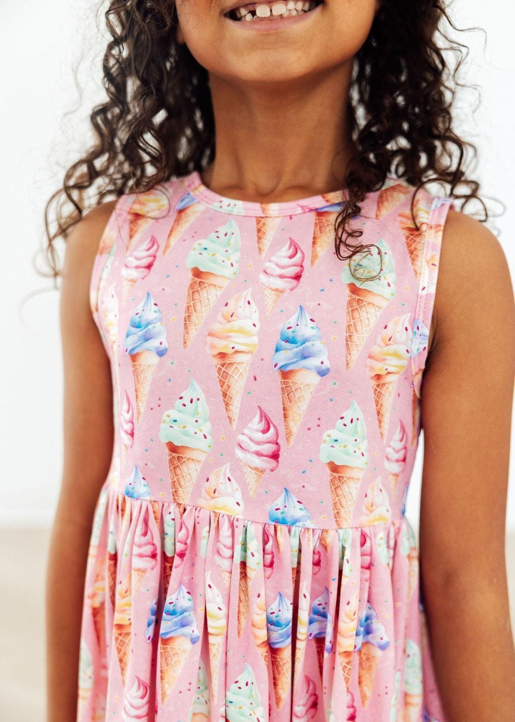 Mila & Rose Ice Cream Dreams Tank Twirl Dress