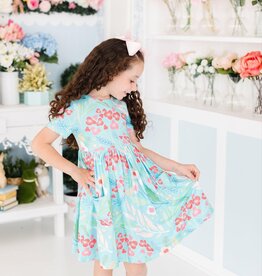 Mila & Rose Spring Breeze S/S Pocket Twirl Dress
