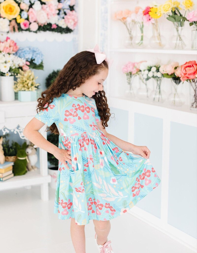 Mila & Rose Spring Breeze S/S Pocket Twirl Dress