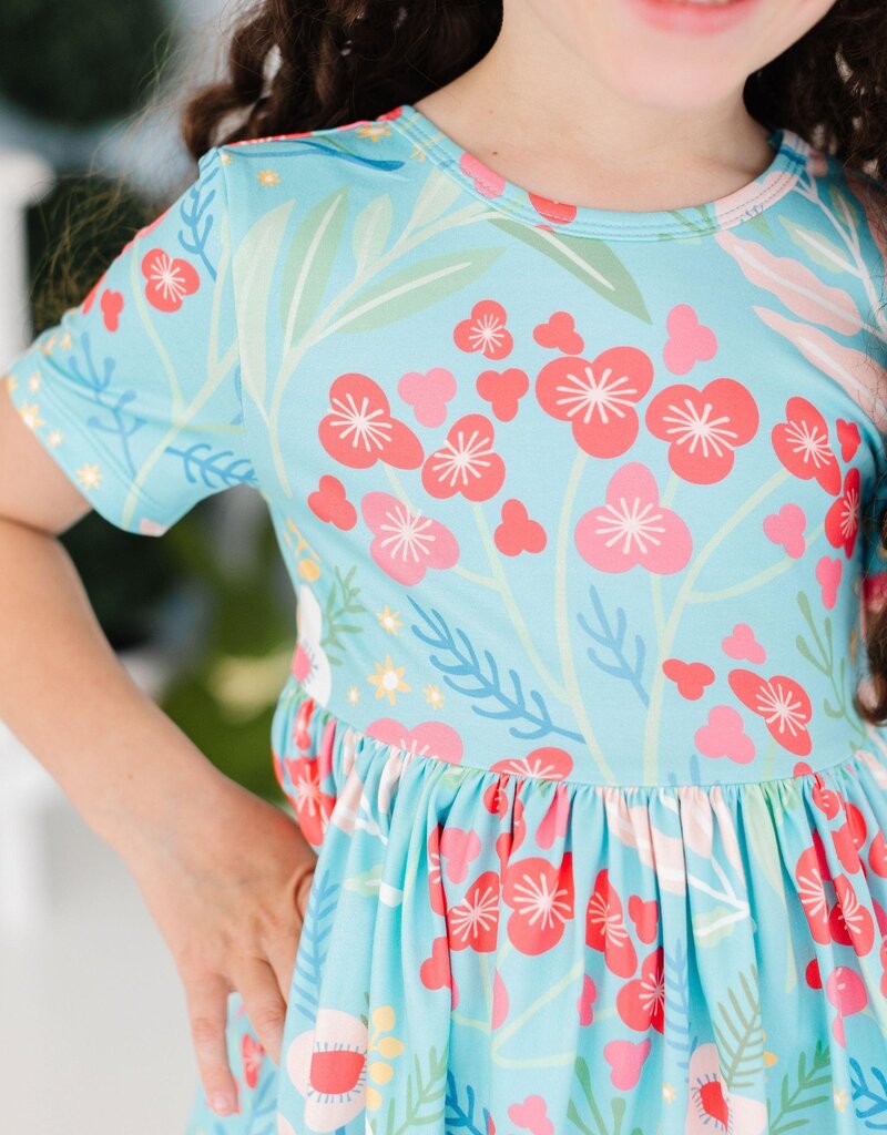 Mila & Rose Spring Breeze S/S Pocket Twirl Dress