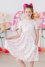 Mila & Rose Blooming Beauty S/S Pocket Twirl Dress