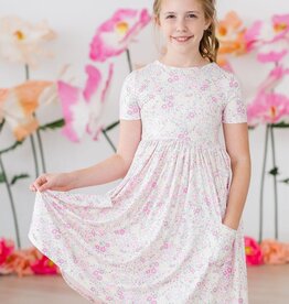 Mila & Rose Blooming Beauty S/S Pocket Twirl Dress