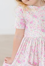 Mila & Rose Blooming Beauty S/S Pocket Twirl Dress
