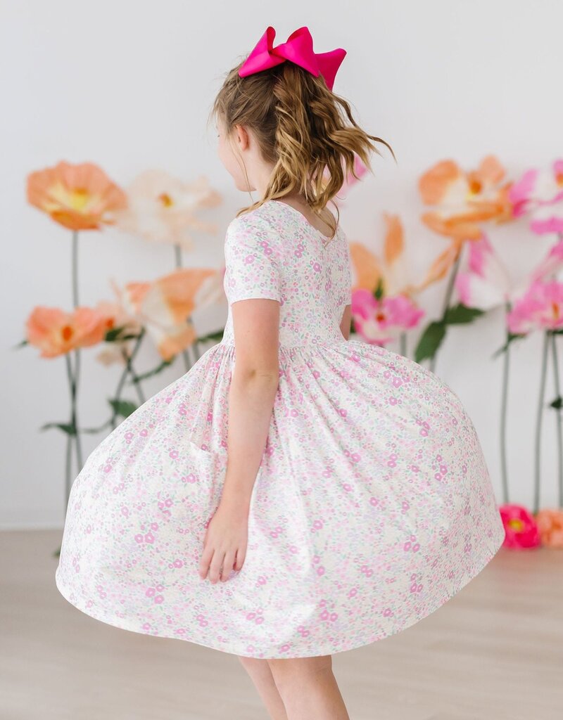 Mila & Rose Blooming Beauty S/S Pocket Twirl Dress