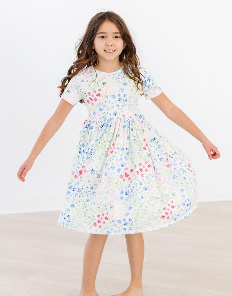 Mila & Rose Sunshine Meadows S/S Pocket Twirl Dress