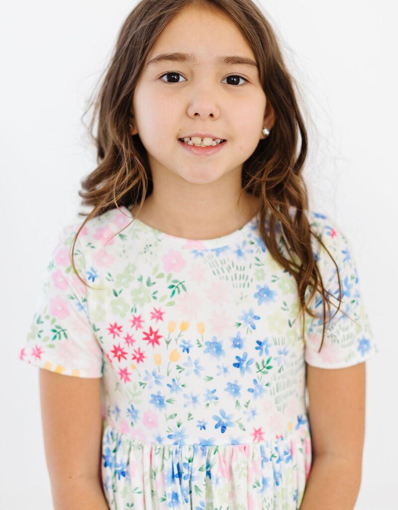 Mila & Rose Sunshine Meadows S/S Pocket Twirl Dress