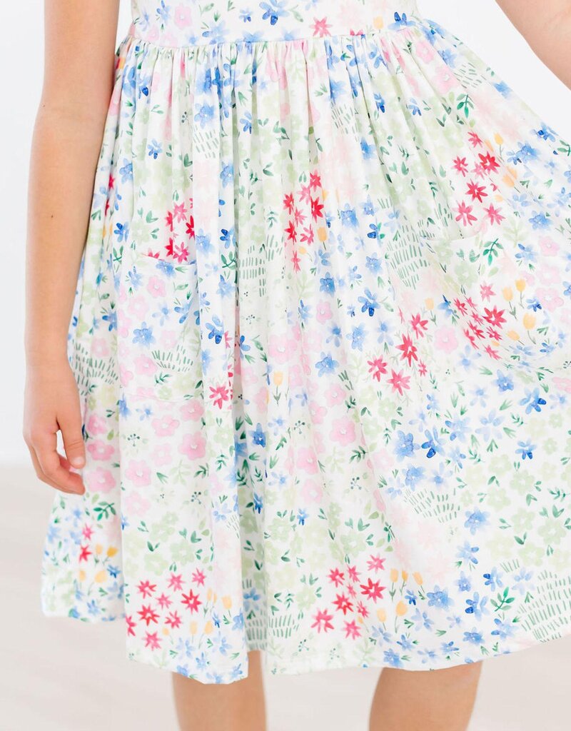 Mila & Rose Sunshine Meadows S/S Pocket Twirl Dress