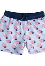 Prodoh Boogie Board Swim Trunk American Flag