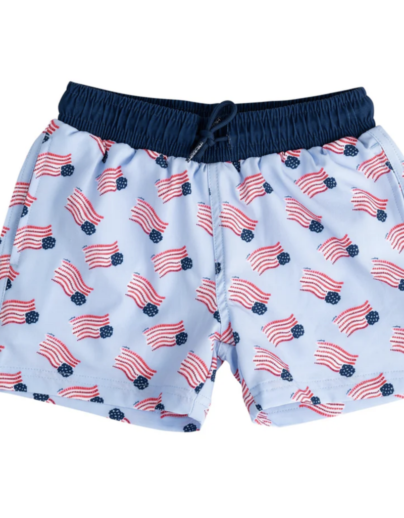 Prodoh Boogie Board Swim Trunk American Flag