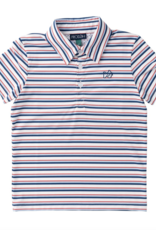Prodoh S/S Pro Perf Polo Independence Day Stripe