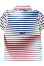 Prodoh S/S Pro Perf Polo Independence Day Stripe