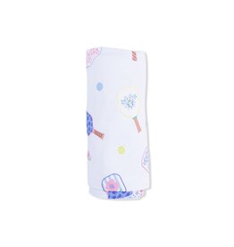 Angel Dear SALE. Floral Pickleball Swaddle