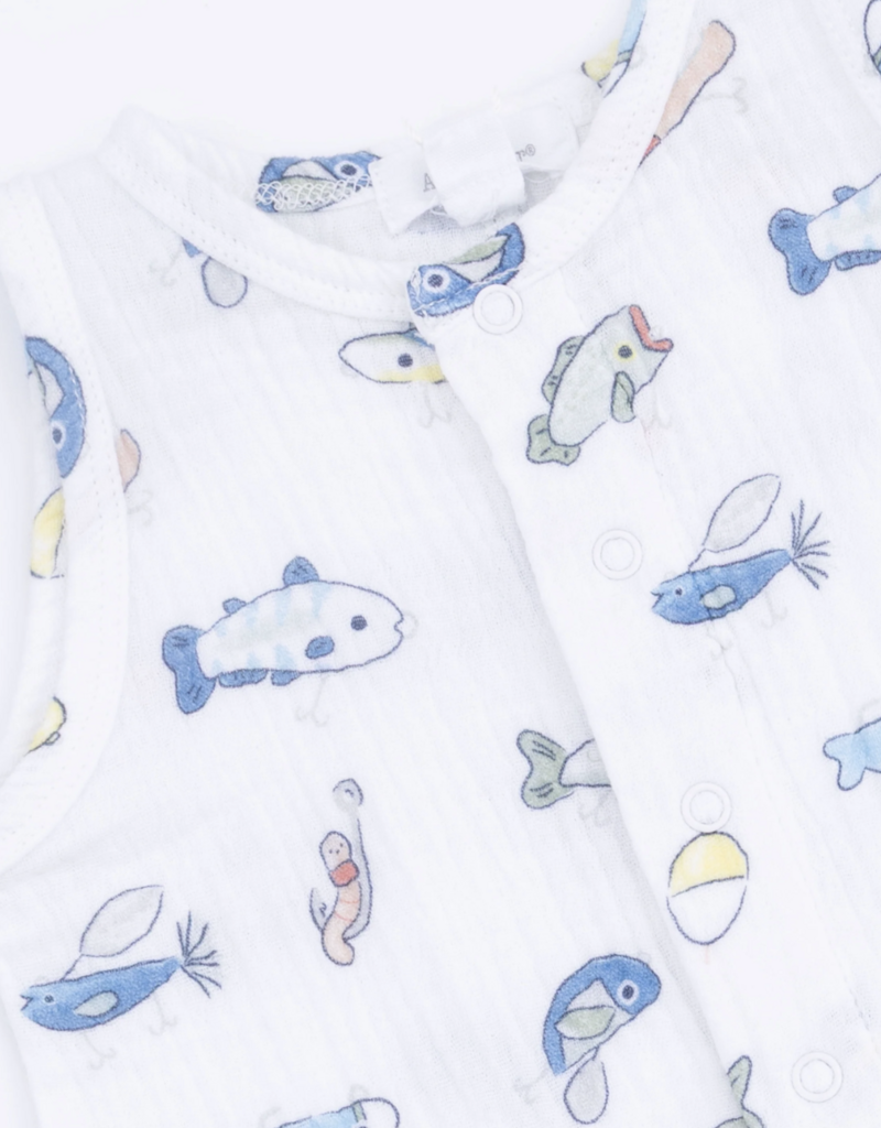 Angel Dear Fishing Lures Sleeveless Shortie Romper