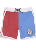 Feather 4 Arrow SALE. Scallop Boardshort True Red
