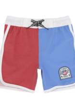 Feather 4 Arrow Scallop Boardshort True Red