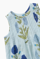 Pink Chicken baby girls jaipur 2-pc set - light blue dandelion