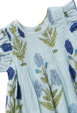 Pink Chicken girls jaipur dress - light blue dandelion