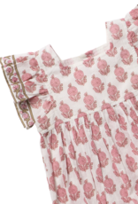 Pink Chicken elsie dress - pink dahlia floral